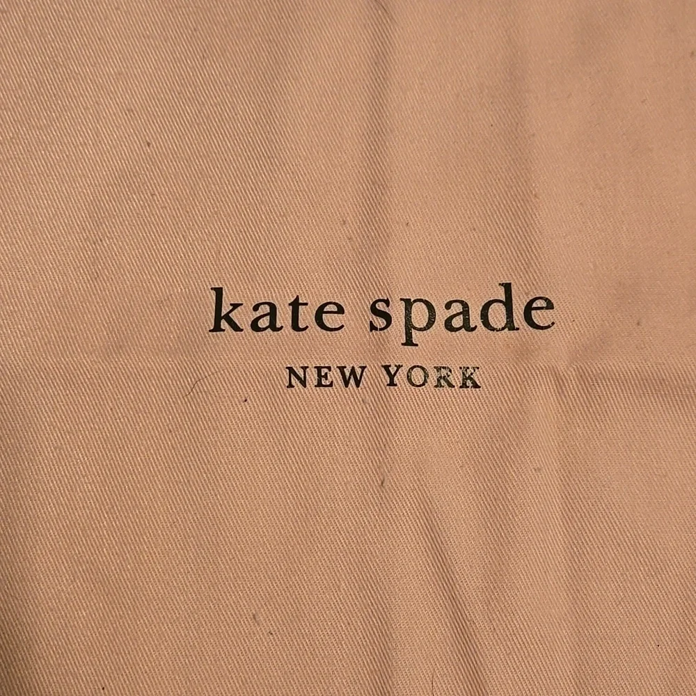 Kate Spade Pink Drawstring Purse Dust Jacket